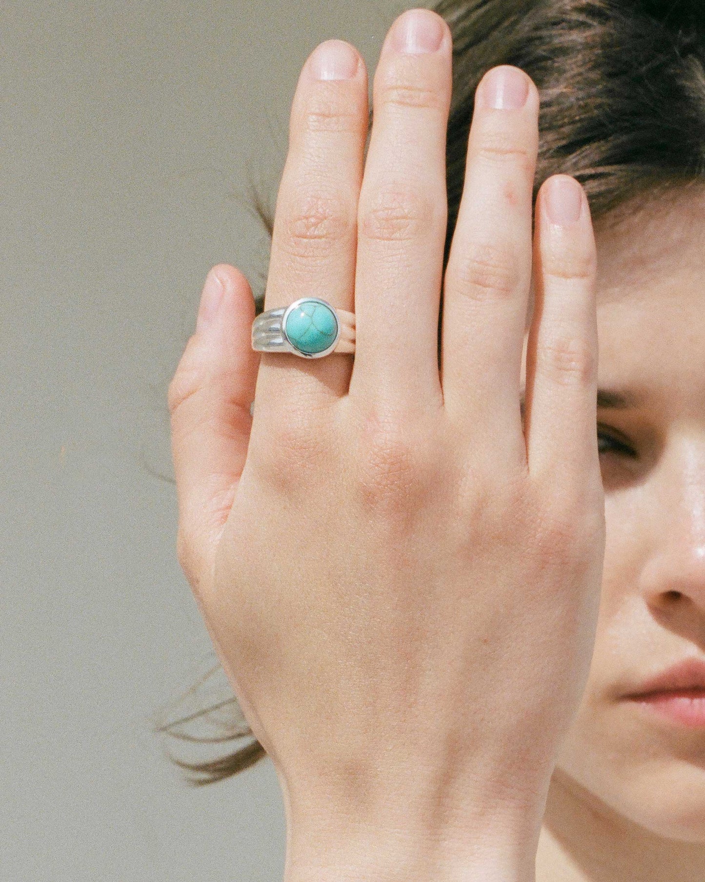 Howlite Ring