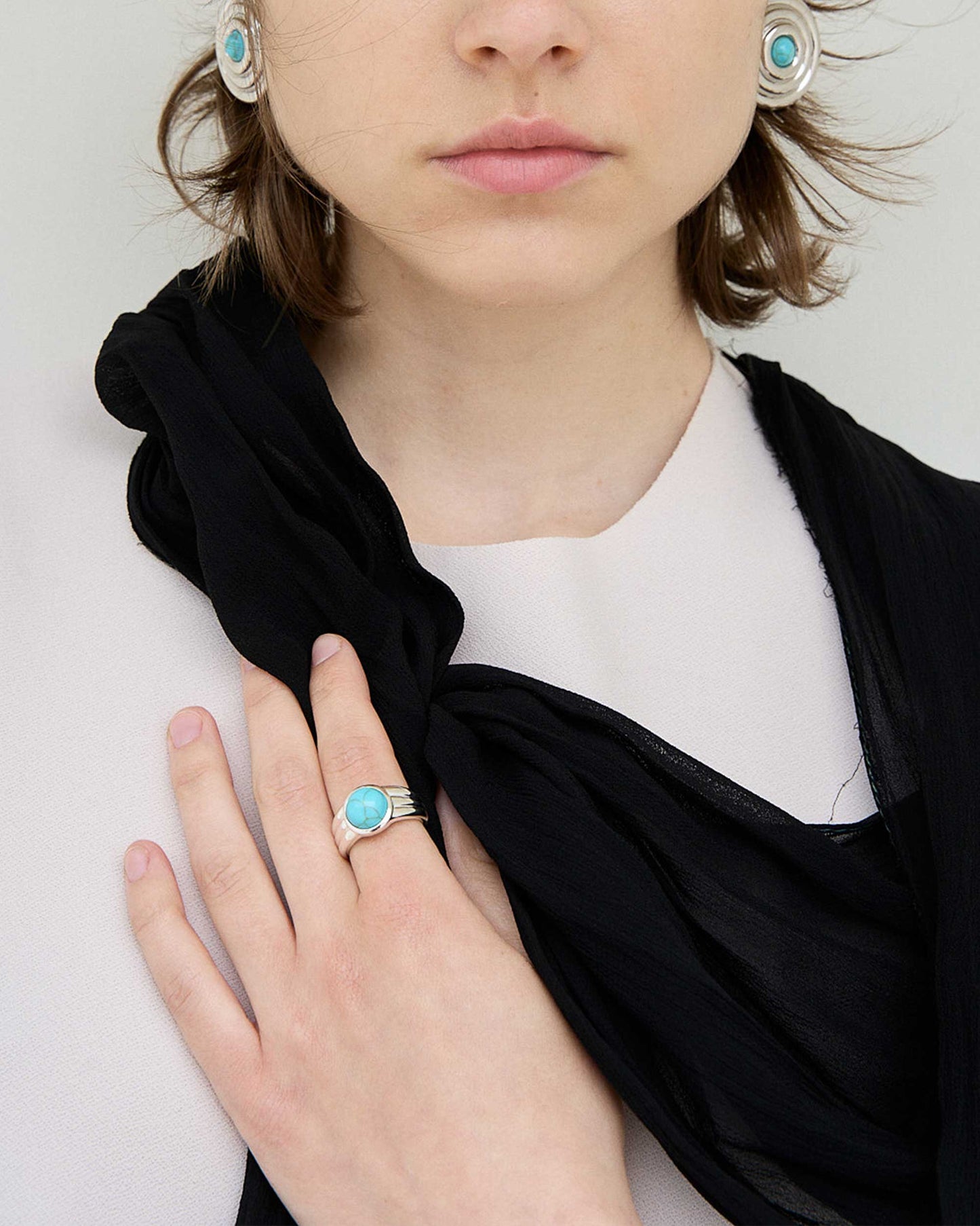 Howlite Ring