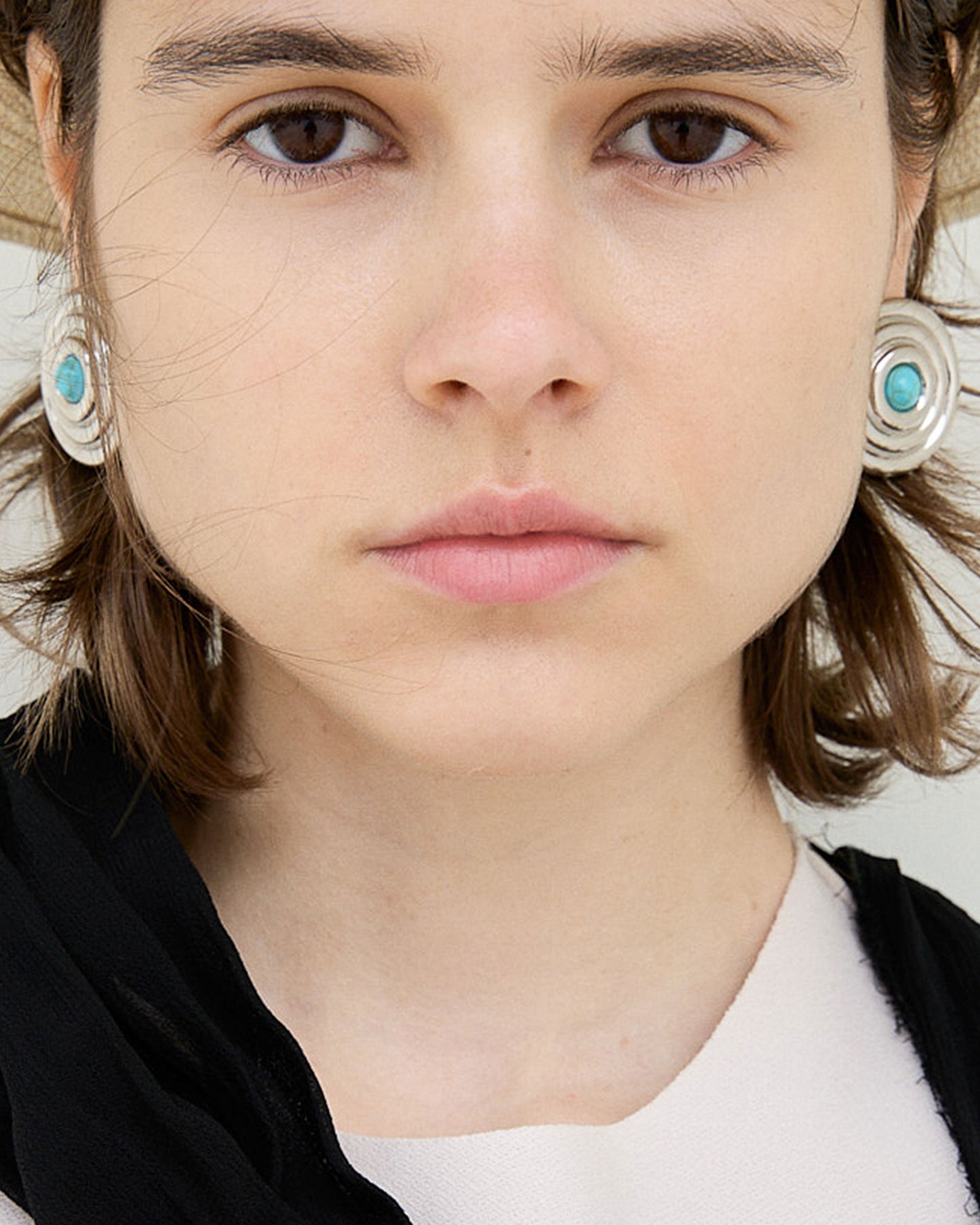 Howlite Earring