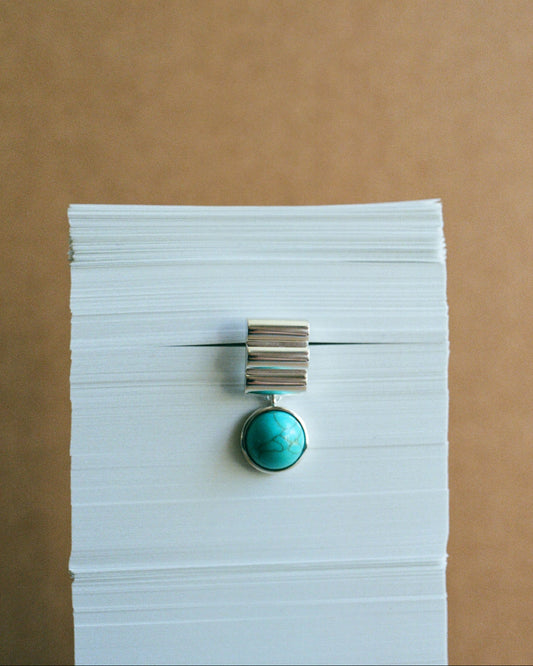 Howlite Drop Earring