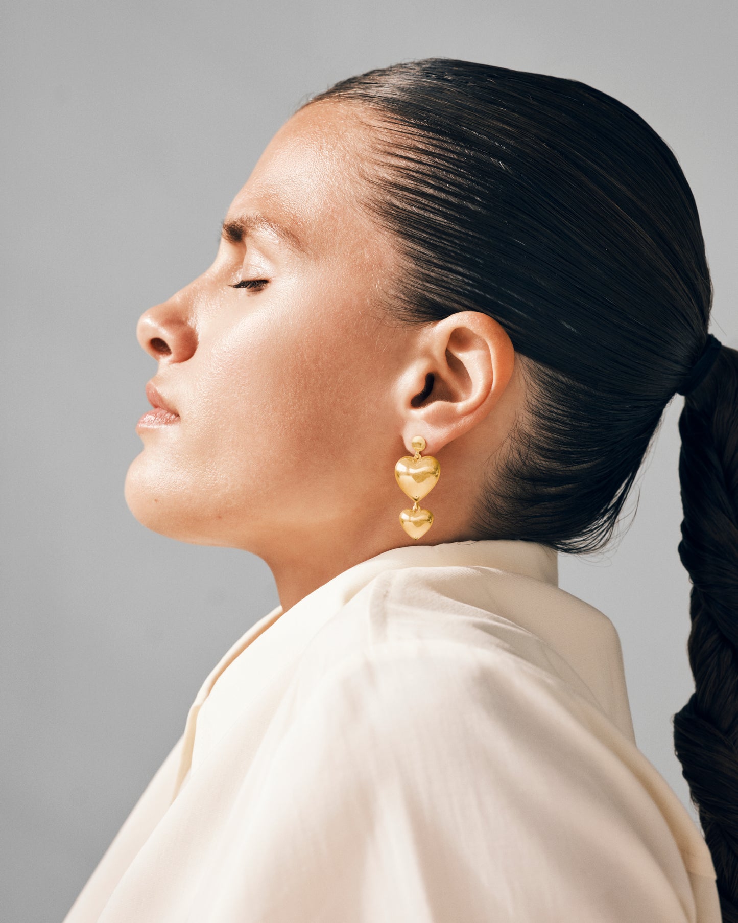 Ashley High Polish Earring
