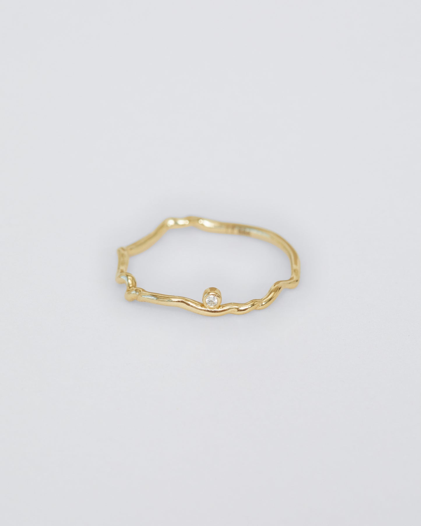 Bea Diamond Ring 14K SOLID