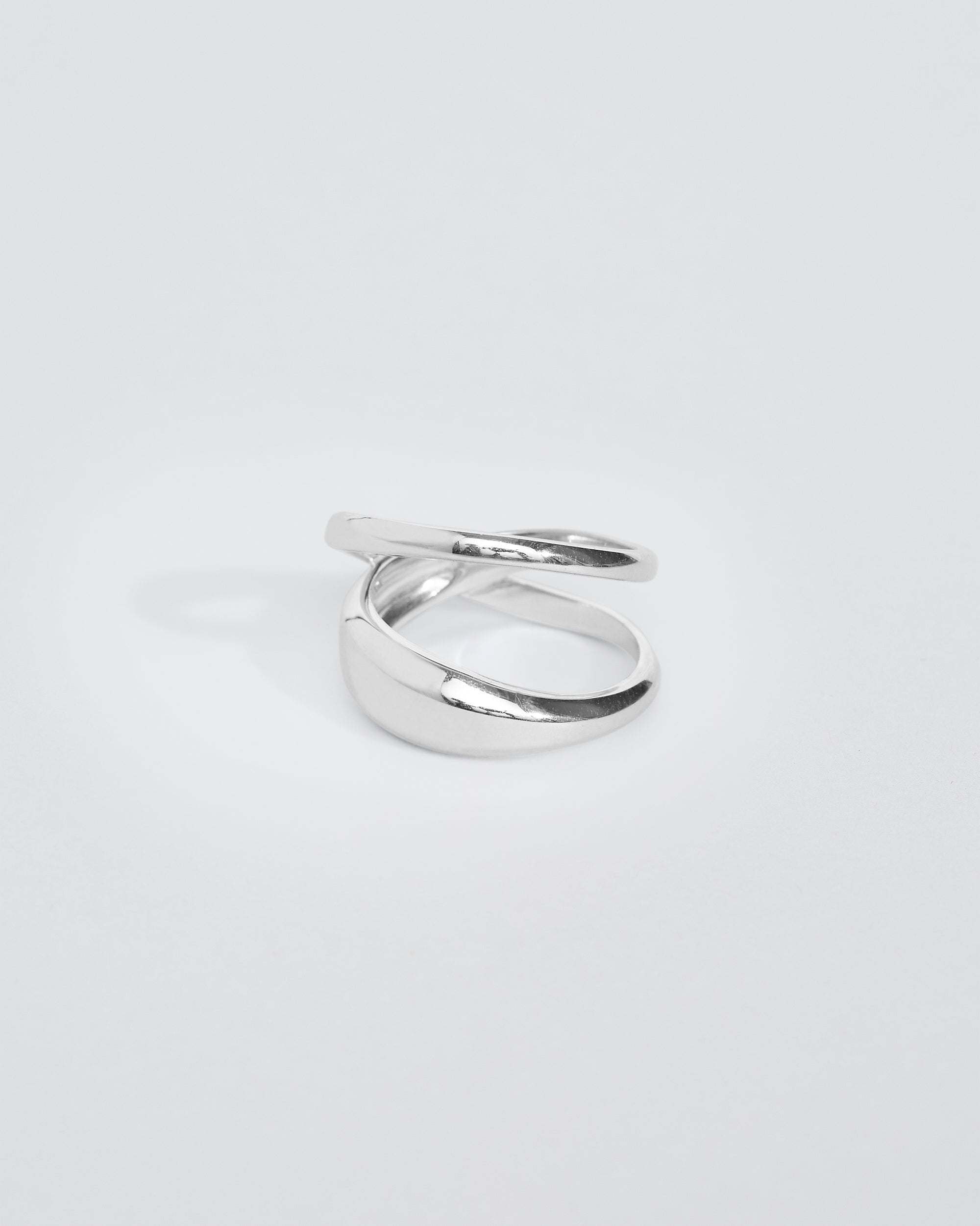 Trine Tuxen Jewelry - Loop Ring - 925 sterling silver - Silver