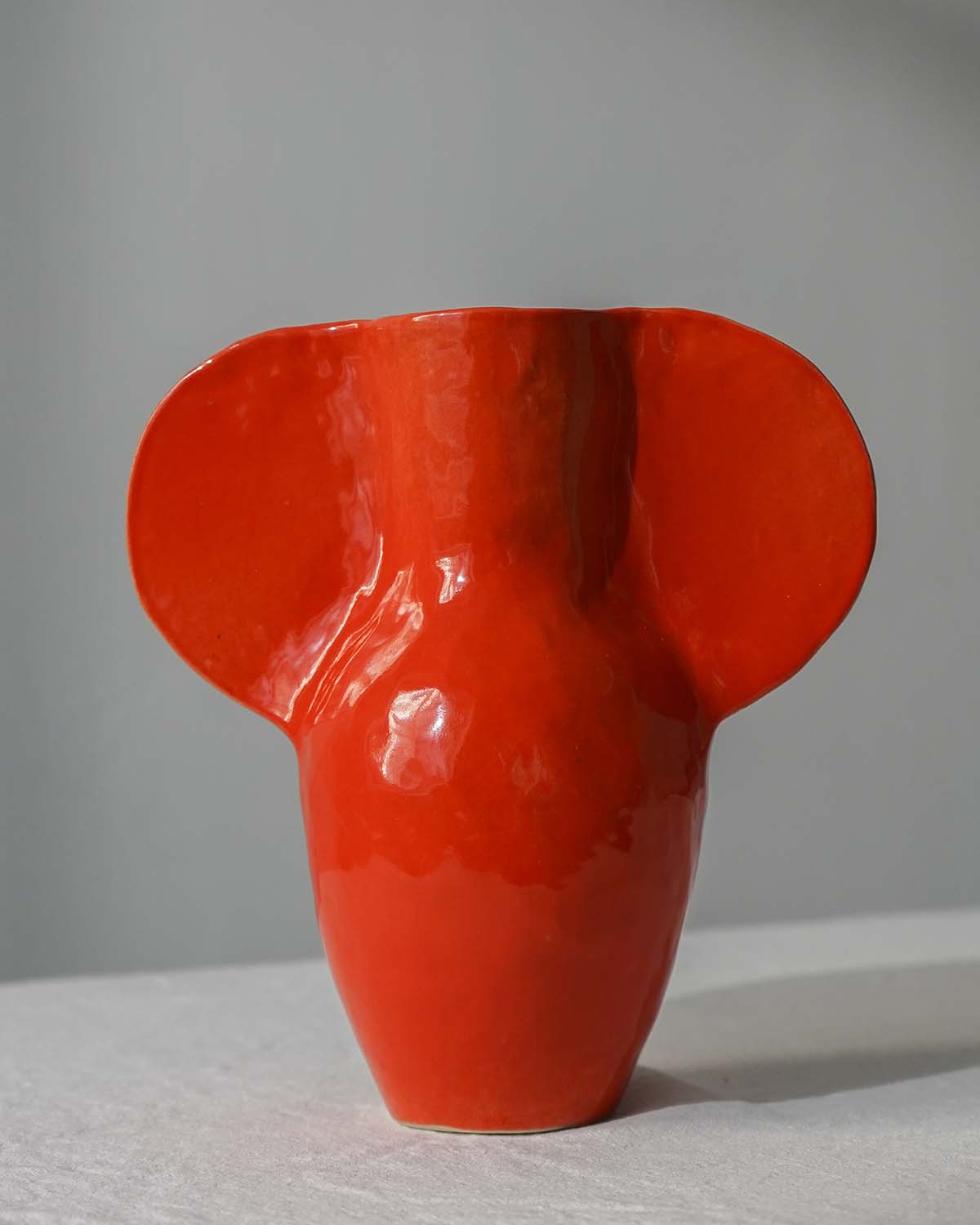 Maria Lenskjold Sculpture Red Orange