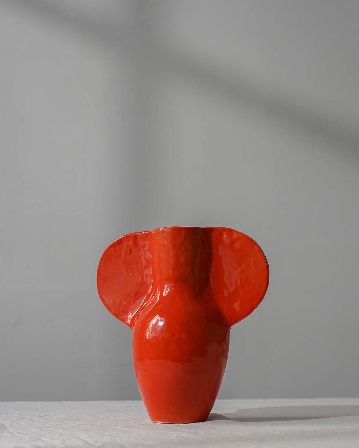 Maria Lenskjold Sculpture Red Orange