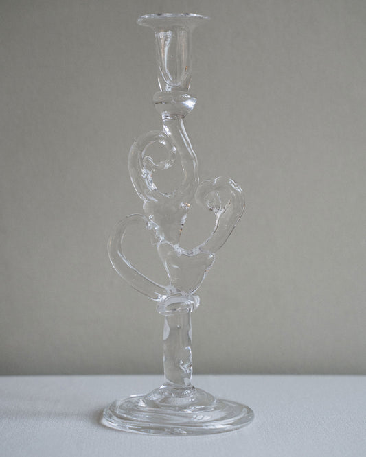 Glass Candle Holder