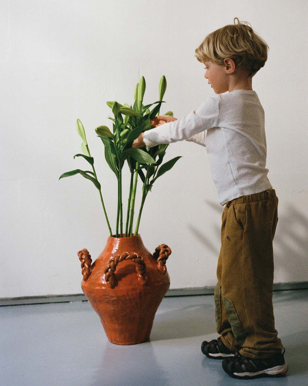 Vase Large Orange