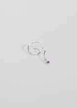 Load image into Gallery viewer, Bobby Spiral Earring · Amethyst - Trine Tuxen Jewelry