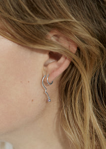 Bobby Spiral Earring · Amethyst - Trine Tuxen Jewelry