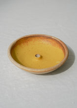 Load image into Gallery viewer, Stoneware Incense Holder Yellow