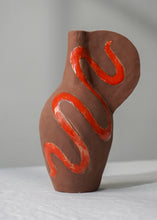 Load image into Gallery viewer, Maria Lenskjold Sculpture Orange Wave