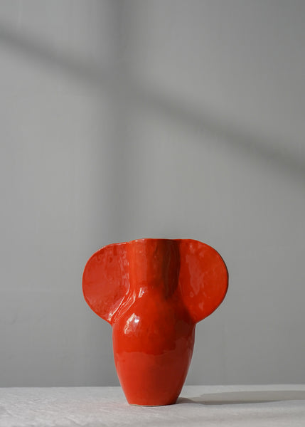 Maria Lenskjold Sculpture Red Orange