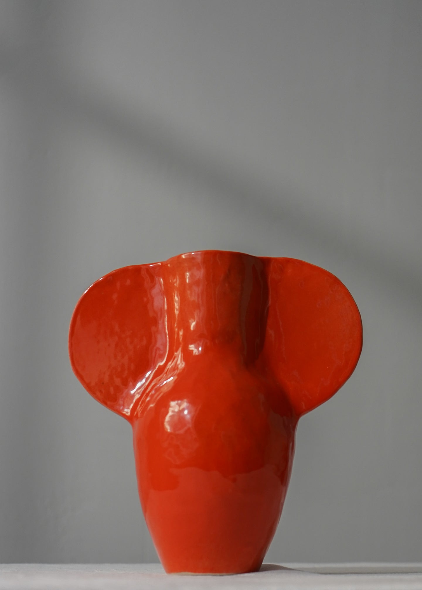 Maria Lenskjold Sculpture Red Orange
