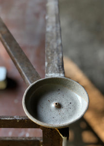 Stoneware incense Holder Celadon